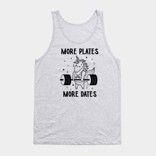 More plates more dates Tank Top